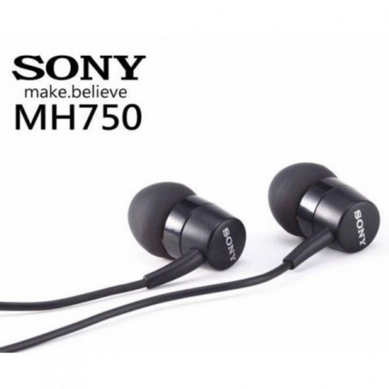 附贈耳塞 保證原廠 SONY MH750 原廠立體聲線控耳機 3.5mm 入耳式 線控式