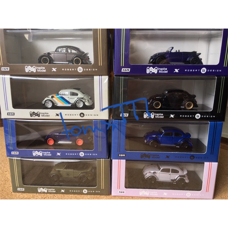 <TTD>rwb beetle diecast 1:64 金龜車 限量1000台 限量發售