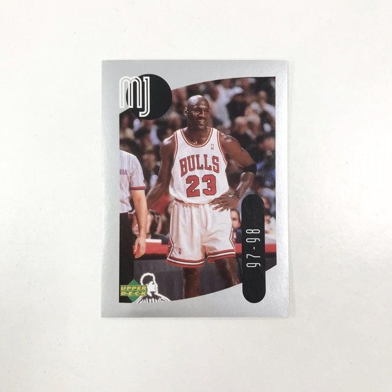 1998 UPPER DECK UD MICHAEL JORDAN #55 喬丹 貼紙卡 收藏卡 球員卡 籃球卡