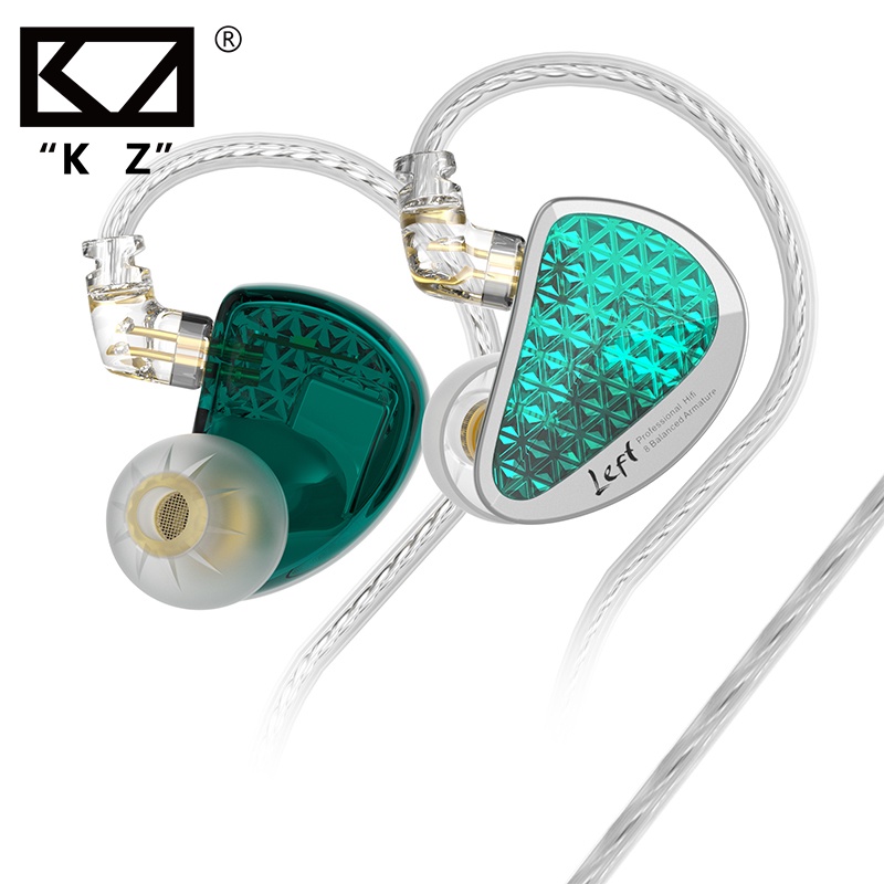 KZ AS16PRO動鐵耳機HIFI發燒級高音質有線入耳式diy舞臺監聽耳返