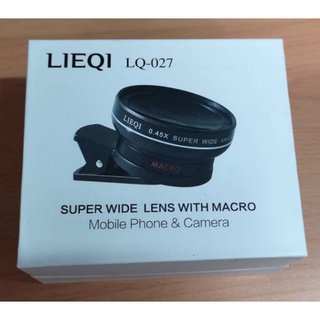 全新 LIEQI LQ-027 無暗角廣角鏡頭自拍神器 手機鏡頭 iPhone 廣角鏡頭