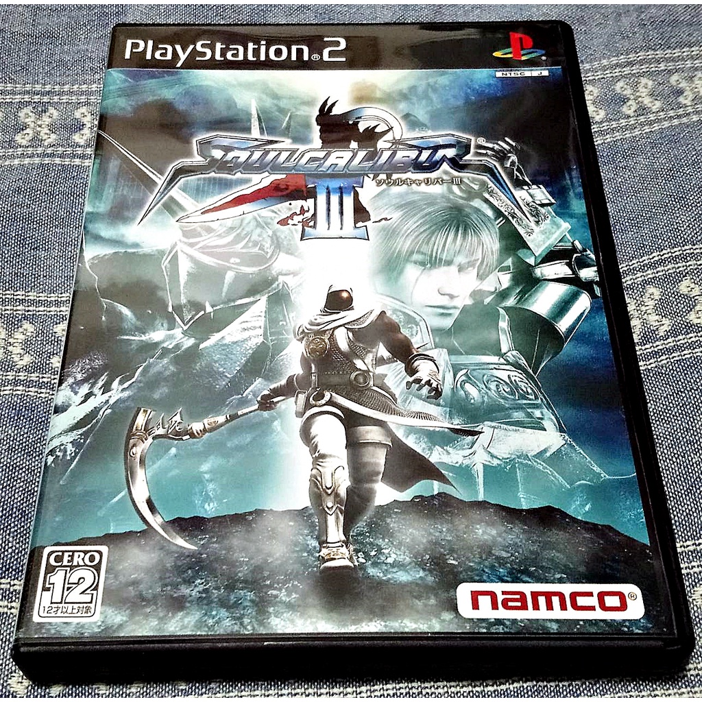 歡樂本舖 (無刮) PS2遊戲 PS2 劍魂 3 Soul Calibur 3 PlayStation2 日版 G4