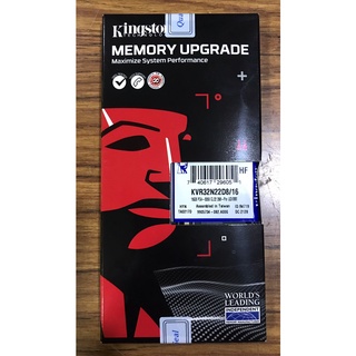 點子電腦☆北投 Kingston 金士頓 DDR4 3200 16GB 桌上型RAM記憶體 KVR32N22D8/16