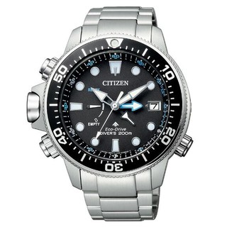 CITIZEN 星辰錶 BN2031-85E PROMASTER 光動能鈦金屬冒險極致潛水腕錶 /黑面 46mm