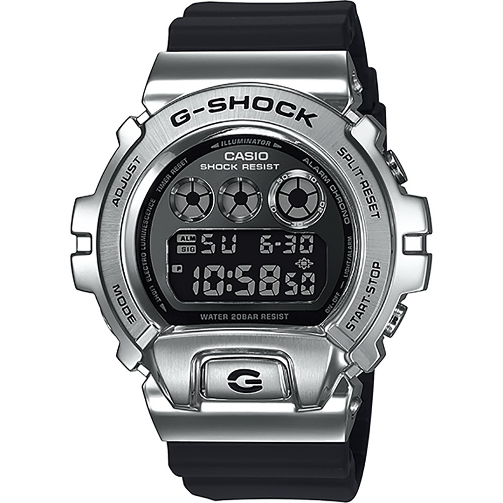 ∣聊聊可議∣CASIO 卡西歐  G-SHOCK DW-6900 25周年金屬手錶(GM-6900-1)