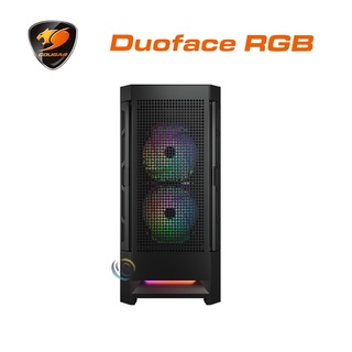 COUGAR 美洲獅 Duoface RGB 電腦機殼 白/黑 免運