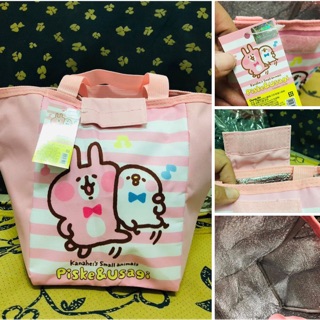 牛牛ㄉ媽*臺灣正版商品超萌的魔鬼粘便當袋~卡娜赫拉保溫便當袋 kanahei 兔兔P助保冷野餐袋 飲料購物袋