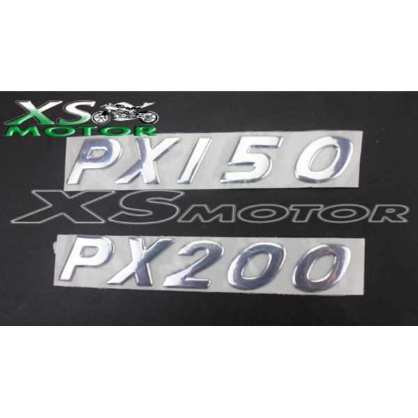 專業機車零件批發  PX150 PC200 3D貼花 機車裝飾車貼 立體貼