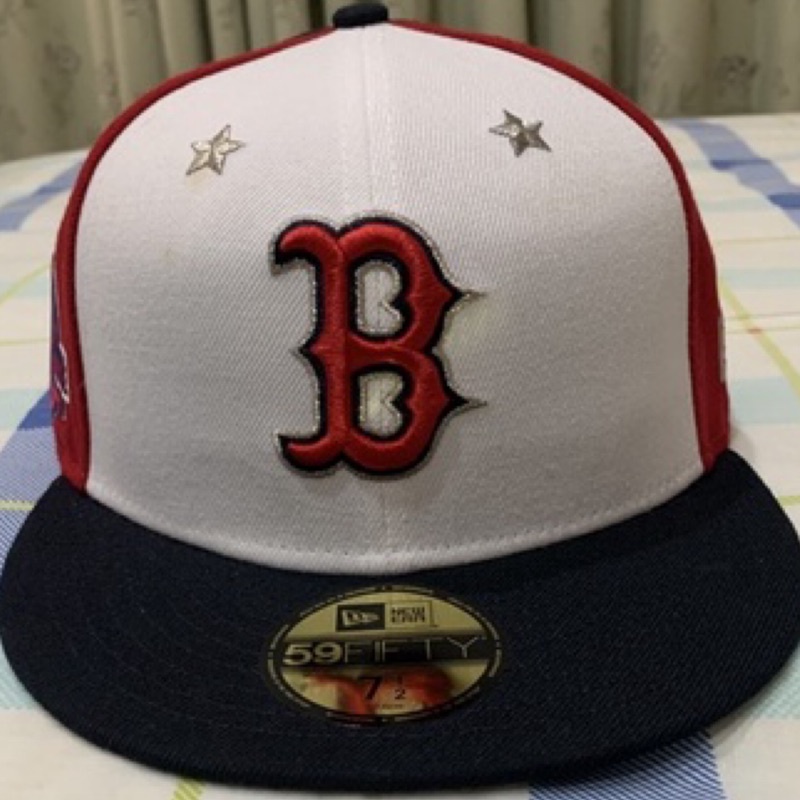 【NEW ERA】MLB波士頓 紅襪隊 59FIFTY 2018明星賽側罩 主場球員帽 棒球帽
