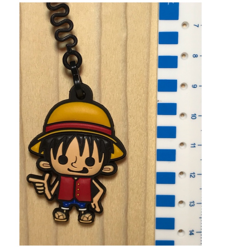 #645 魯夫 無盒 航海王 海賊王 公仔 模型  吊飾 鑰匙圈 「櫻田門 」日本帶回 正版 日版