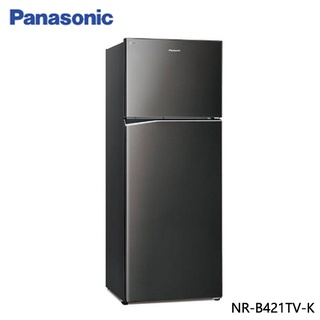 Panasonic 國際 NR-B421TV-K 雙門冰箱 422L 新1級能源 晶漾黑
