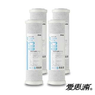 最優惠/已折扣 愛惠浦 10英吋前置活性碳棒濾芯(4支) CTO-100/原廠公司貨有保障