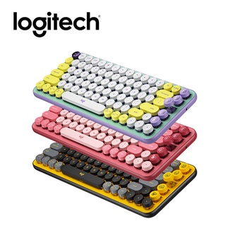 Logitech 羅技 POP KEYS 潮玩 跨平臺 藍芽 無線機械式鍵盤 Easy-Switch易切換【臺灣公司貨】