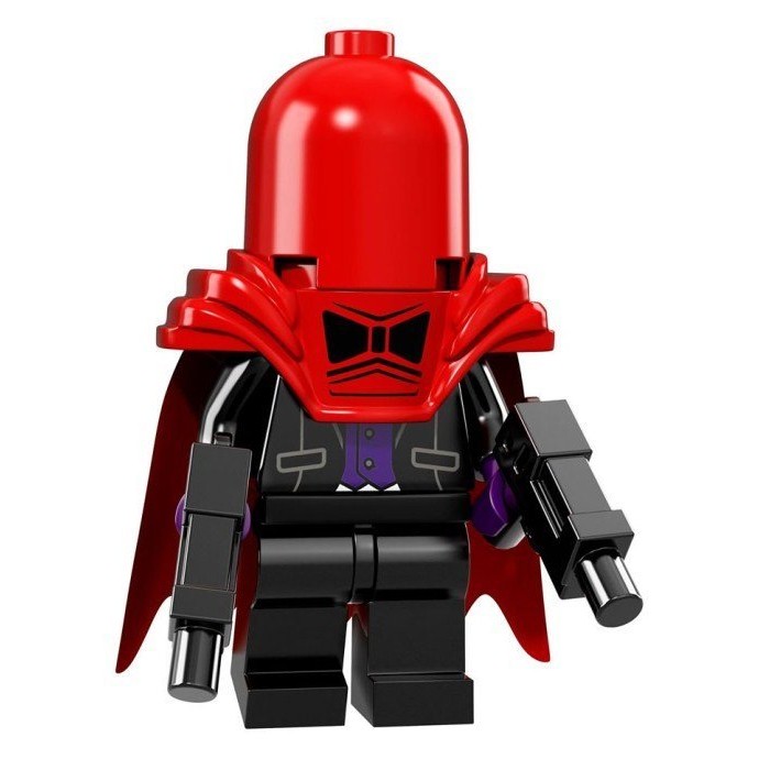現貨【LEGO 樂高】Minifigures人偶系列: 蝙蝠俠電影人偶包抽抽樂 71017 | #11 紅頭罩人+雙槍