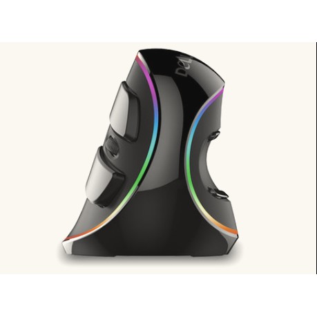 人體工學直立滑鼠 Delux垂直滑鼠 M618  幻彩RGB發光滑鼠 有線滑鼠 垂直滑鼠 電競滑鼠