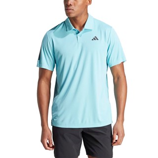 ADIDAS 男 CLUB 3STR POLO 流行 休閒POLO衫-IK6062 廠商直送