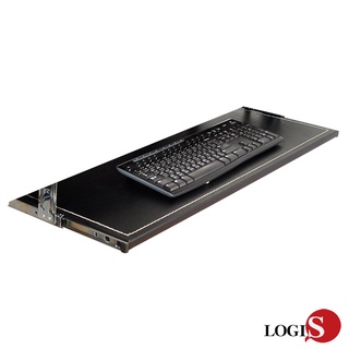 LOGIS 極簡馬鞍皮鍵盤架抽 F01 (長80x寬30公分)