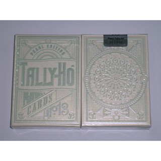 【USPCC撲克】PEARL TALLY HO LTD白盒 PLAYING CARDS（限量）-S102942