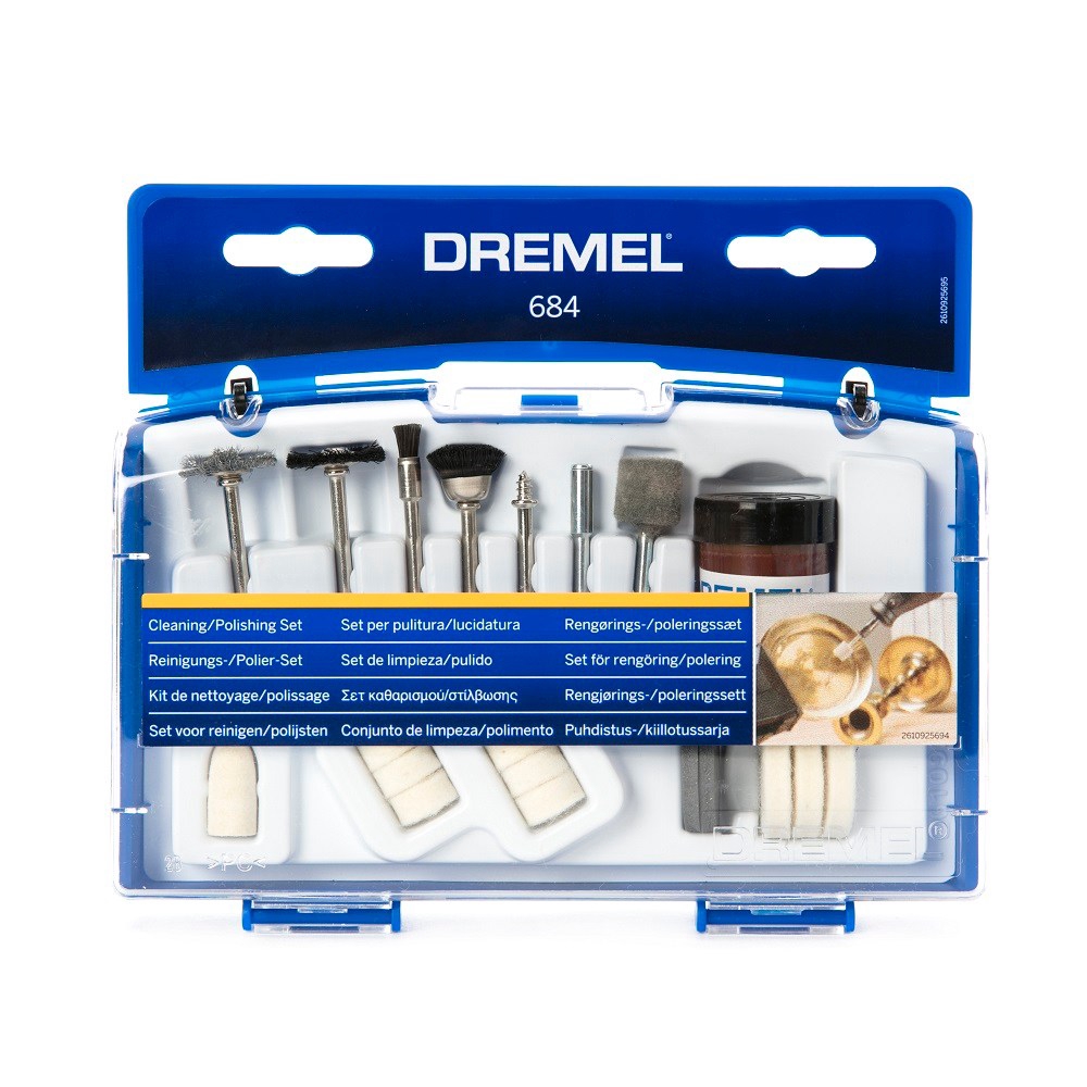 Dremel 684-01 砂磨拋光20件組