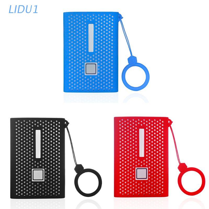 LIDU1  三星T7 SSD移動硬盤的軟矽膠保護套掛繩