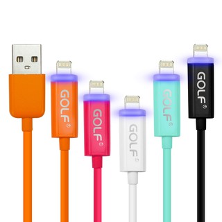 Apple 8Pin LED發光充電線1M【現貨】充電線 蘋果充電線 iphone充電