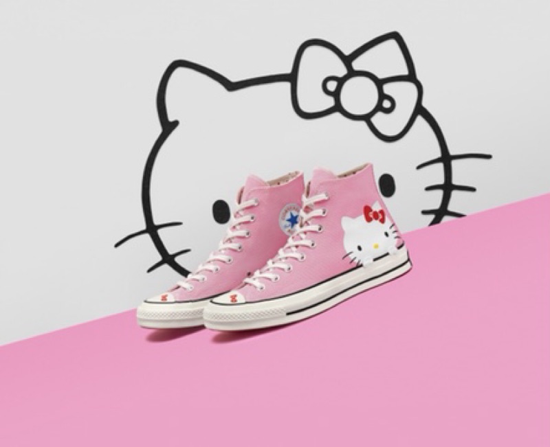 Hello Kitty x Converse 聯名 Sanrio 粉紅 all star _DT 寄賣