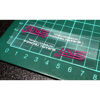 STI 二入$30 / STI LOGO單入$20 【貼紙自己輕鬆DIY】防水 / 貼紙 / 車貼 / 機車 / 重機
