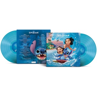 《Lilo & Stitch 星際寶貝》迪士尼電影20週年紀念限量透明水藍色彩膠唱片 [黑膠LP/史迪奇]