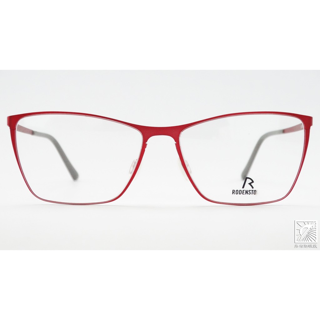 【弗布斯眼鏡】RODENSTOCK R 2363/B 紅 不鏽鋼 德國品牌 羅敦司得 金屬框 德國製 光學眼鏡 貓眼