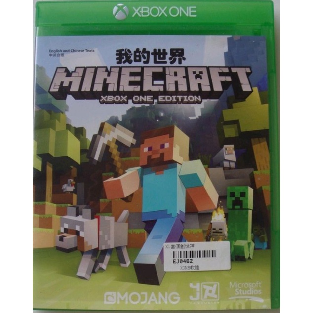 Xbox one 中古遊戲片 我的世界 麥塊