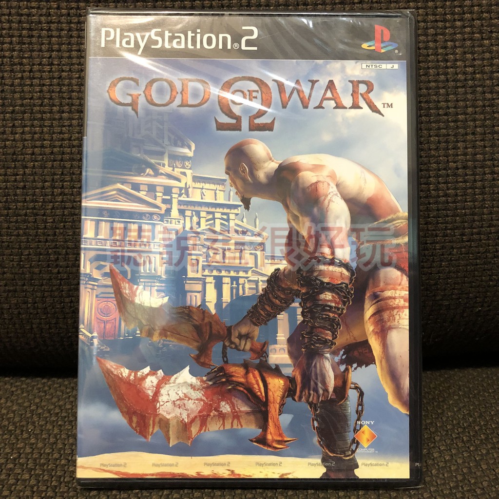 現貨在台 全新未拆 內附中文說明 亞版 PS2 戰神 God of War 正版 遊戲 13 T738