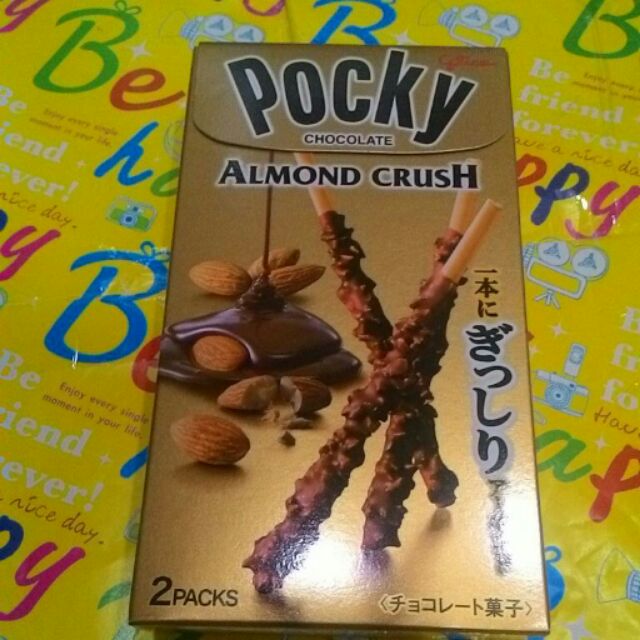 満137免運！全新現貨  Pocky 杏仁巧克力棒 格力高 GLICO 日本產