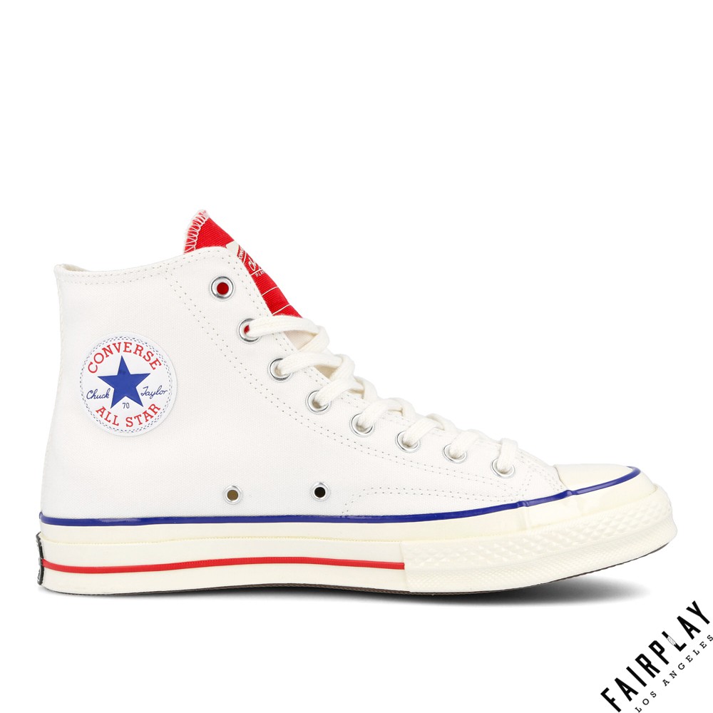 Converse All Star 1970s 白 男鞋女鞋 高筒 復古 奶油頭 經典款 三星標 帆布鞋 166826C