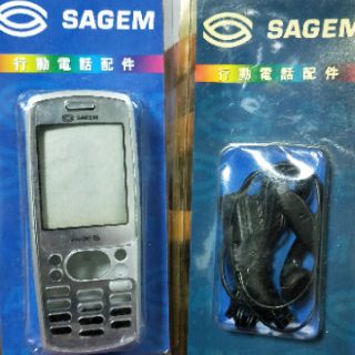 sagem x5原廠耳機加手機殼