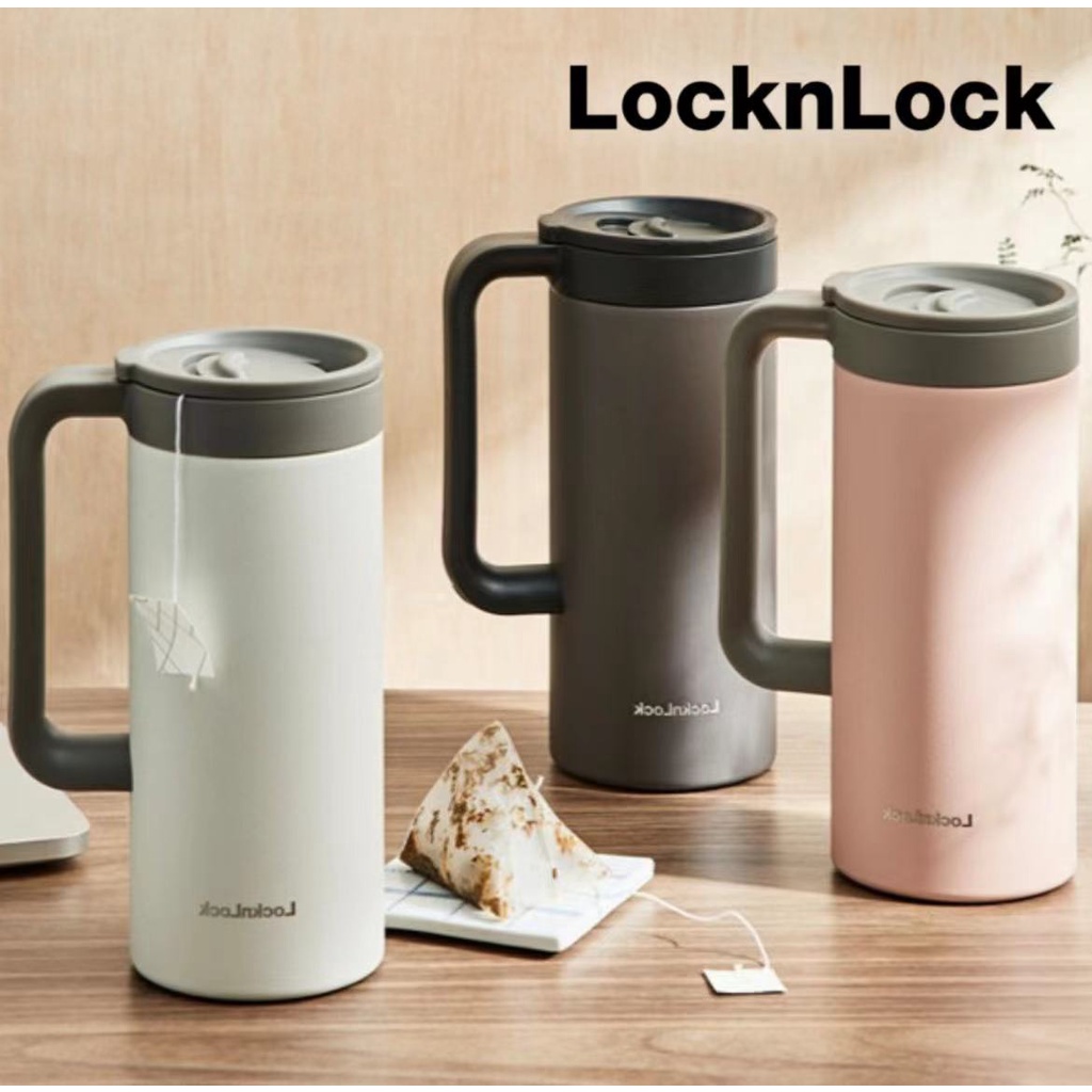 (現貨) 韓國 LocknLock 樂扣 3色 473ml 消光 隨行杯 不鏽鋼 保溫杯 保冰杯 鋼杯 馬卡龍 莫蘭迪