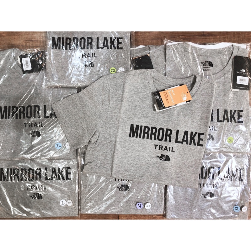 The North Face 區域限定 urban 白標 mirror lake tee