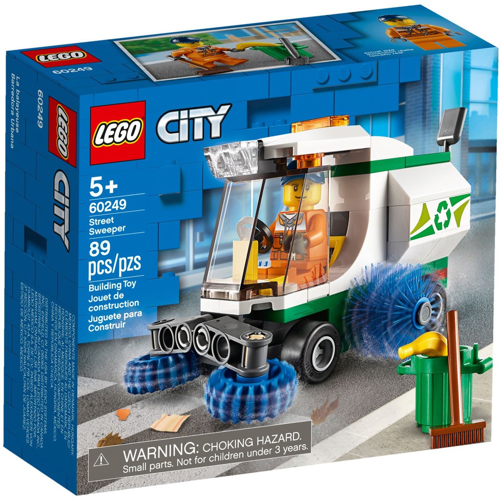 LEGO 60249 清道夫 Street Sweeper《熊樂家 高雄樂高專賣》City 城市系列