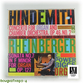 原裝正版Hindemith欣德米特管風琴協奏曲古典黑膠唱片LP美版NM-原版KDNEG