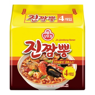 韓國代購~ 不倒翁 金螃蟹海鮮風味麵 130g/包