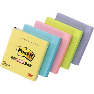 3M利貼 3M便利貼 654 3M可再貼便條紙 75mm x 75mm