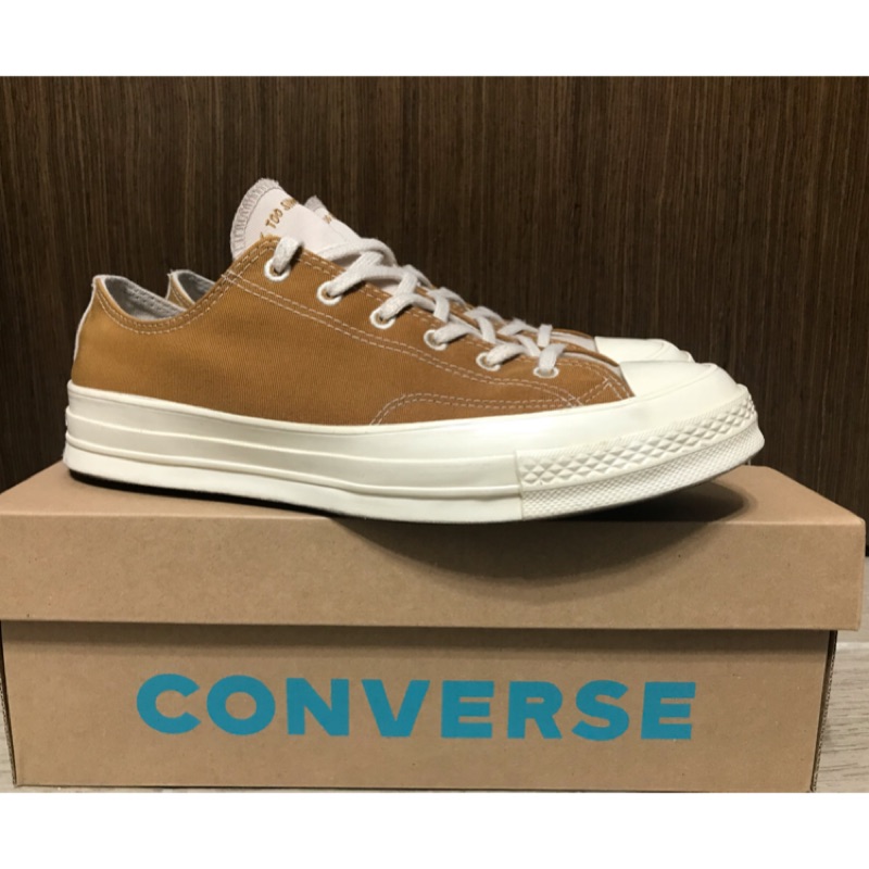 Converse 1970 renew 土黃色 帆布鞋 三星黑標
