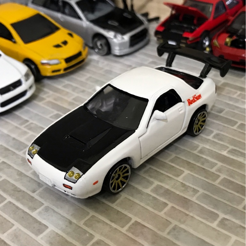 自改小車tomica 多美rx 7 Fc 類fcs 高橋涼介 箱根對決式樣小車車 蝦皮購物