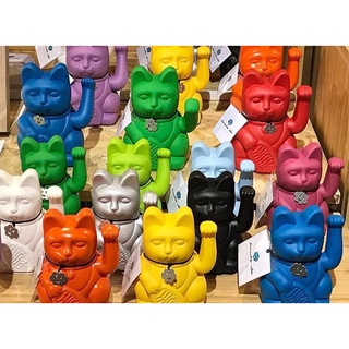 【大立小舖】德國DONKEY Lucky Cats 幸運繽紛自動招手招財貓| 原廠、正貨、招財、招福、送禮、家居