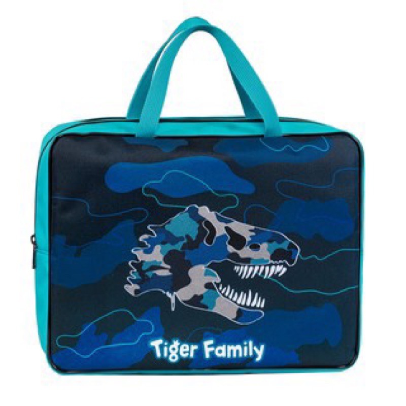 全新 Tiger family 迷彩恐龍補習袋