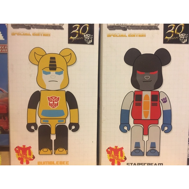 BE@RBRICK Bearbrick  200% 庫柏力克 變形金剛 天王星 大黃蜂 30週年 不拆賣