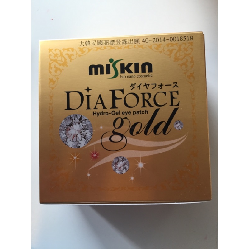 韓國Miskin Dia Force Gold貴婦鑽石黃金眼膜