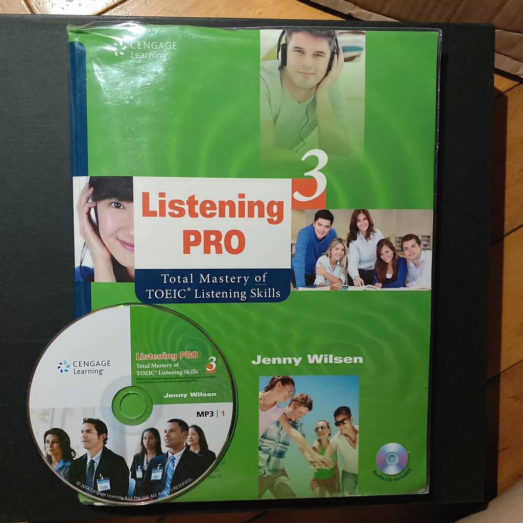 【Listening Pro 3 (TOEIC Listening Skills)】🌸多益聽力學習 大學英文原文教科書