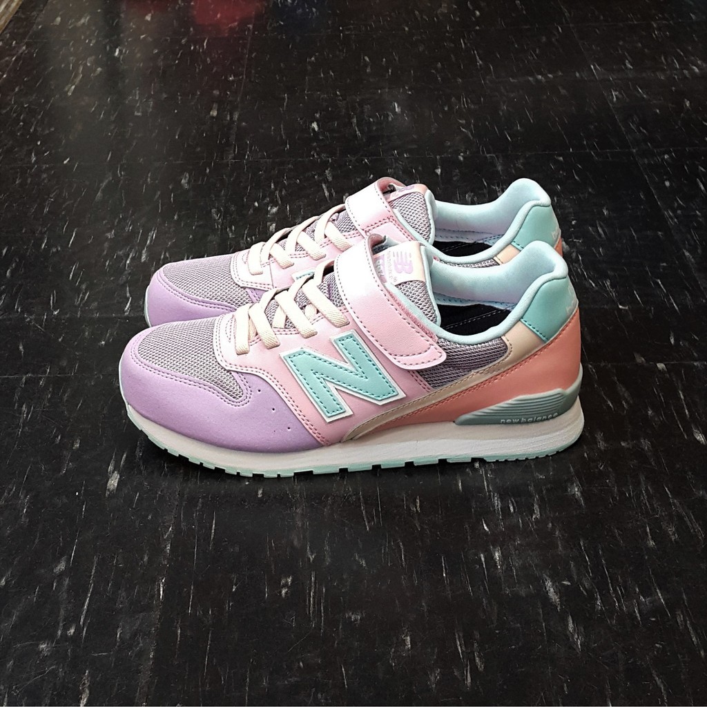 new balance nb 996 KV996VPY 童鞋 魔鬼氈 粉紅色 女鞋最大到23.5 慢跑鞋