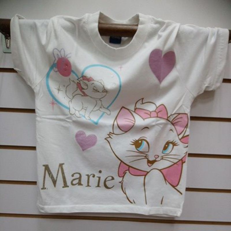 迪士尼瑪莉貓T恤/瑪麗貓 圓領短袖T恤【獨家限量商品】