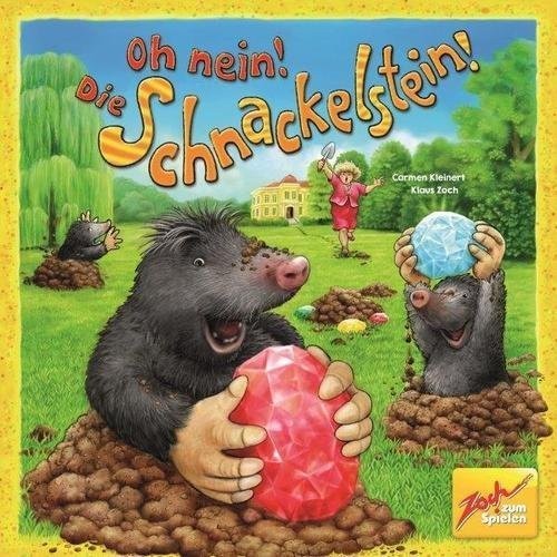 【桌遊老爹】 Oh nein! Die Schnackelstein! 鼴鼠挖寶石